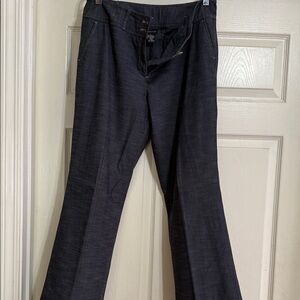 Rafaella Charcoal Wide-Leg Pants